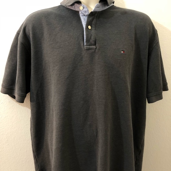 Mens Tommy Hilfiger Short Sleeve Pique PoloSize XL - Picture 2 of 3